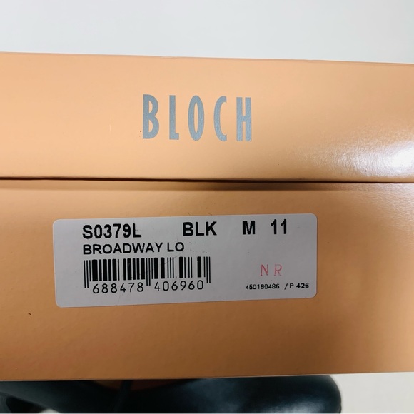 NIB Bloch Women's Broadway-Lo Character Shoe Black Size 11M - Picture 3 of 11